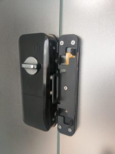 Smart glass Door lock